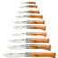 Opinel 10PC Traditional Classic Carbon Steel Knives Collection
