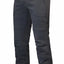 Dark gray pants with zippers on a white background