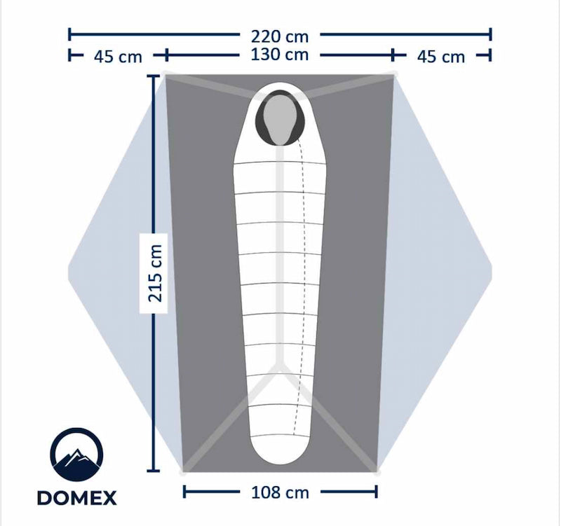 Domex Scout 1-2 Person Tent