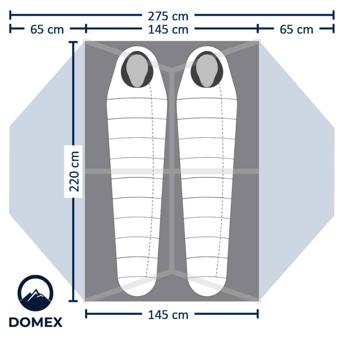 Domex Scout 2-3 Person Tent