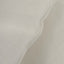 Close-up of textured white fabric on a light gray background