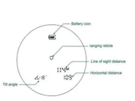 STEALTH LASER RANGE FINDER BINO 8X42