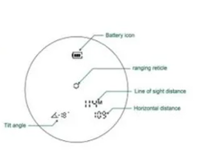 STEALTH LASER RANGE FINDER BINO 8X42