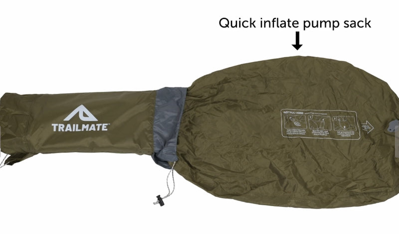 TRAILMATE SLEEPING MAT INSULUX OLIVE