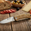 Joker Cocker Folding Knife- Nl134 Curley birch wood Handle
