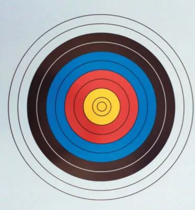 PAPER ARCHERY TARGET (75X75CM)