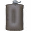 Collapsible water bottle on a white background