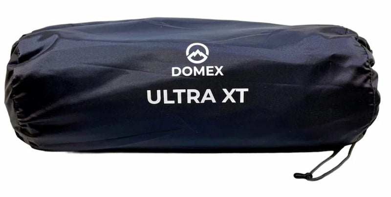 Black carrying case with 'DOMEX Ultra XT' branding on a white background