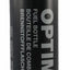 Black Optimus fuel bottle on a white background