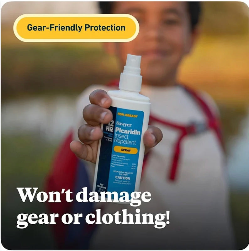 Topical insect repellent 20% Picaridin Insect Repellent Spray - 89 ml (3 oz) By Sawyer