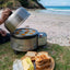 COBB Grill Frying Pan and Fork
