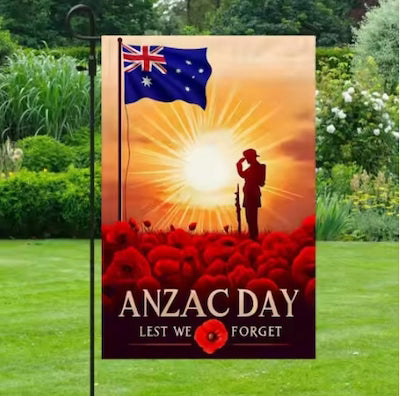 Anzac Garden Flags