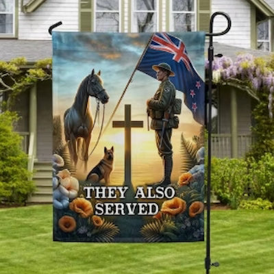 Anzac Garden Flags