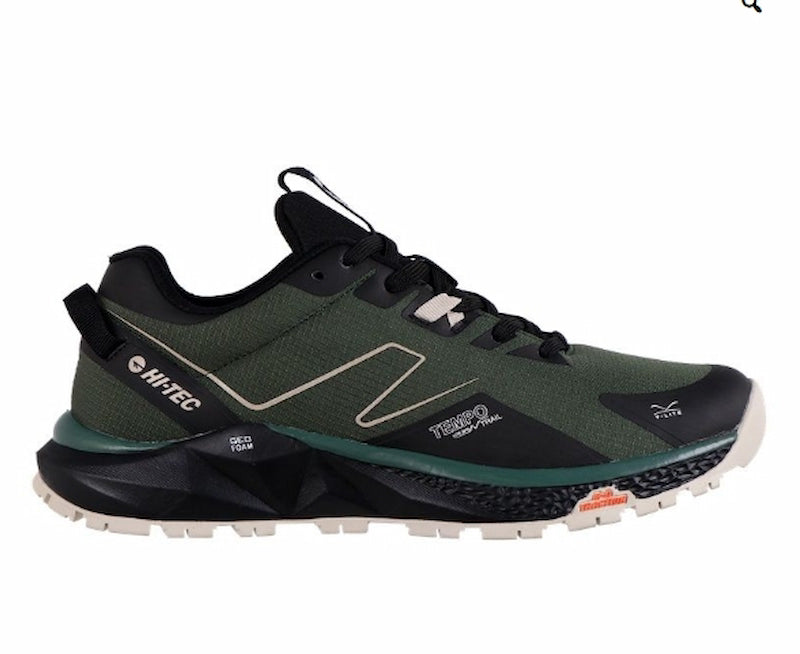 Hi-Tec Geo Tempo Black/Green Men's