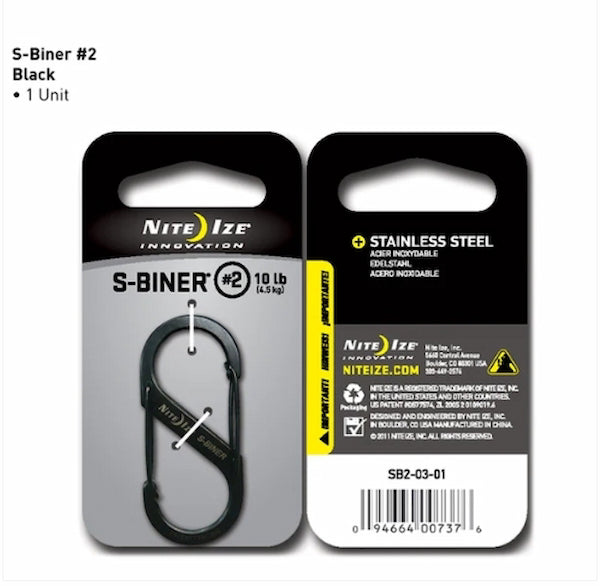 Nite Ize S-Biner Dual Carabiner Stainless Steel