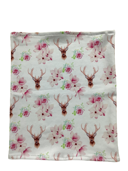 Snood/neck warmer/buff - 2 Deer designs - Male or female - Save $5