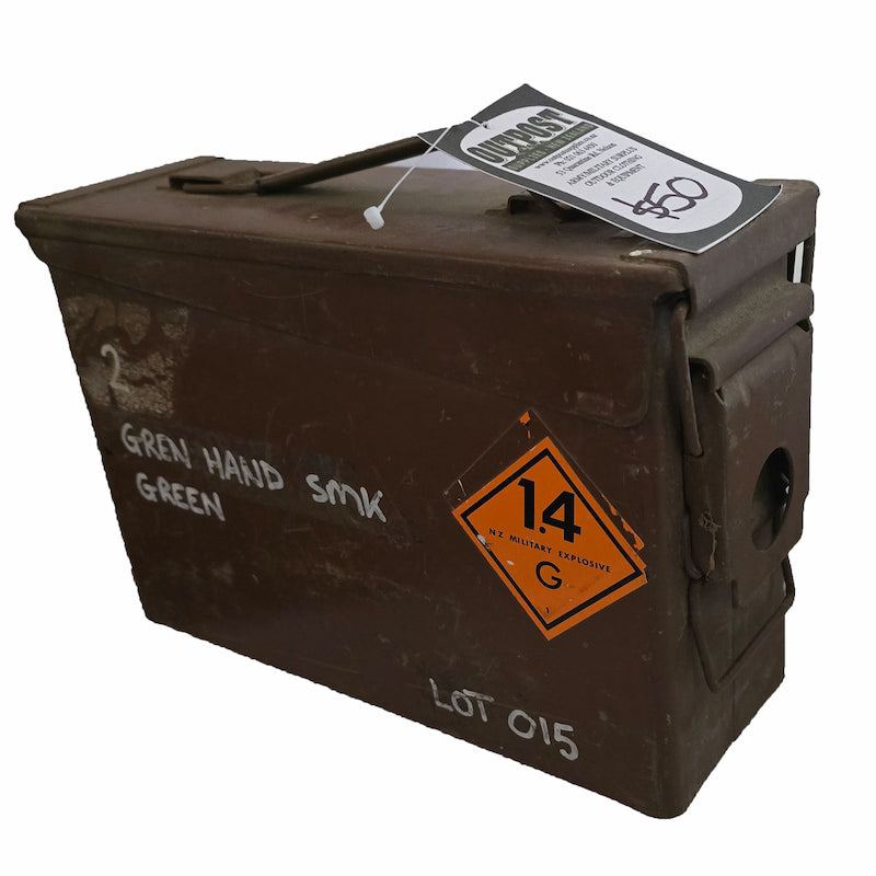 Old Ammunition Tin - 30 Cal size
