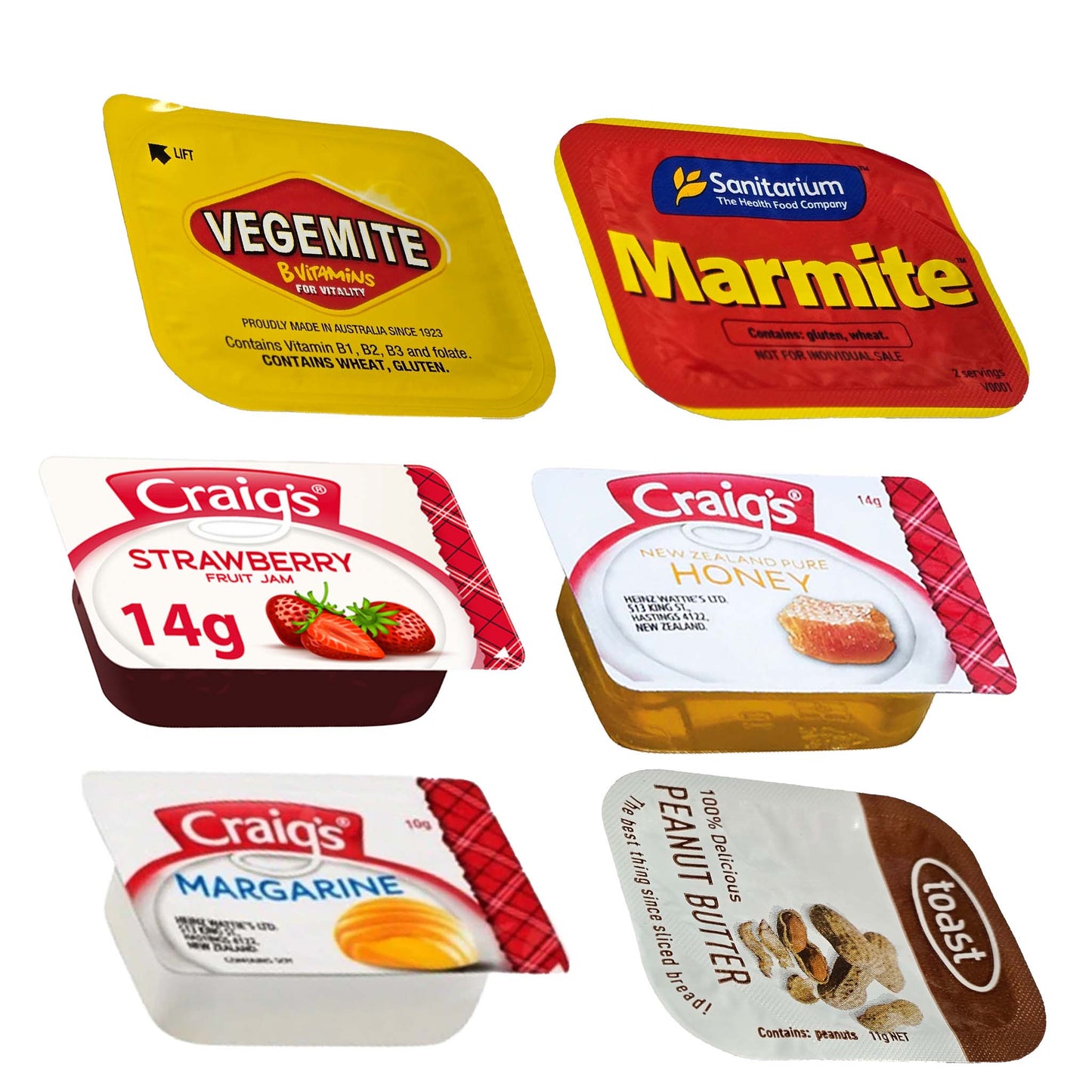 Single serve spreads