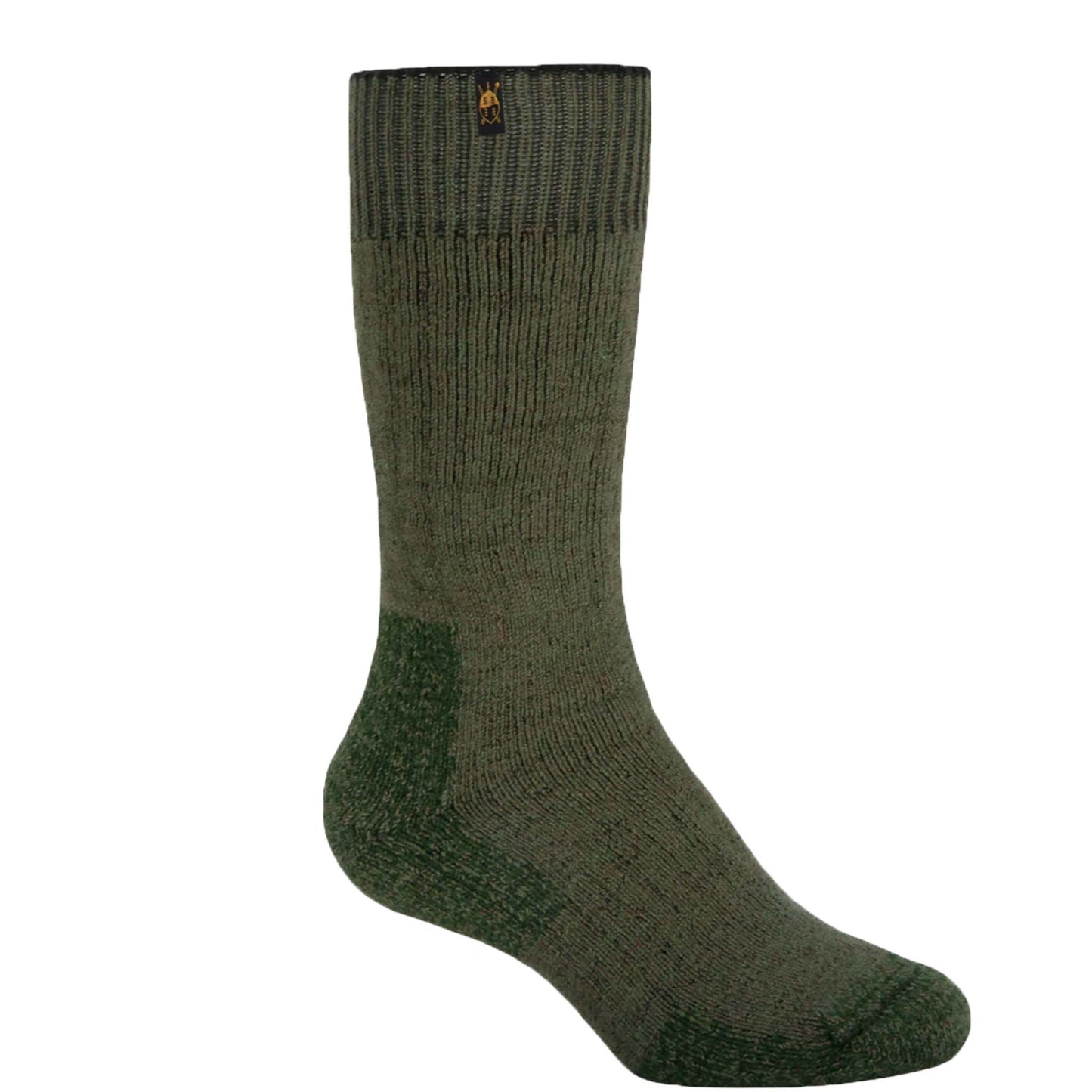 two tone green swazi hunting sock 