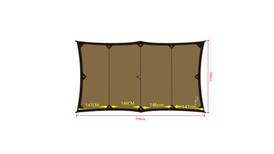 OZtrail - Camper Fly (5.9 metres x 3.6 metres)