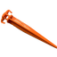 Plastic tent peg 30cm