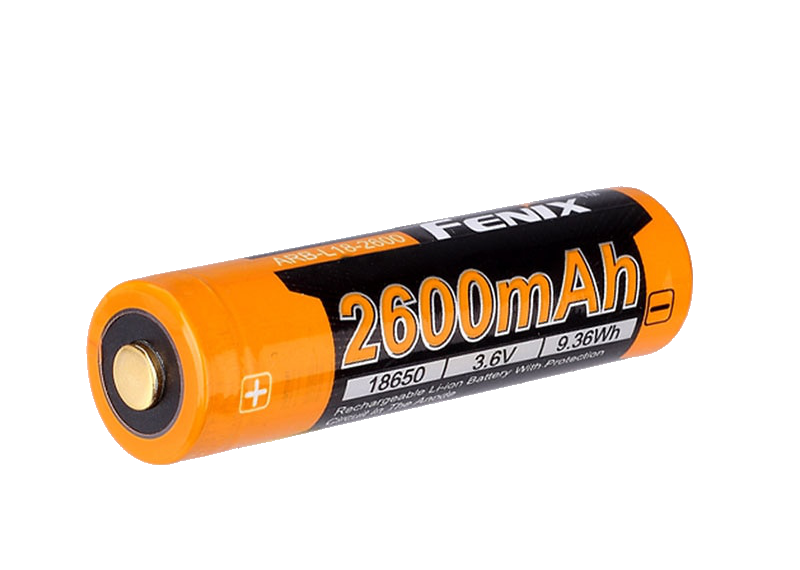 Fenix - 18650 Battery 2600mAh (USB Rechargeable)