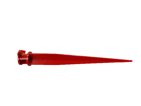 Plastic tent peg 30cm