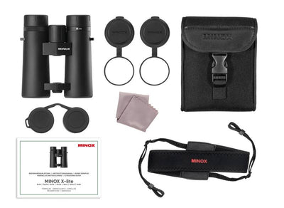 Minox X-Lite 10x34 Binoculars Comfort Bridge Housing