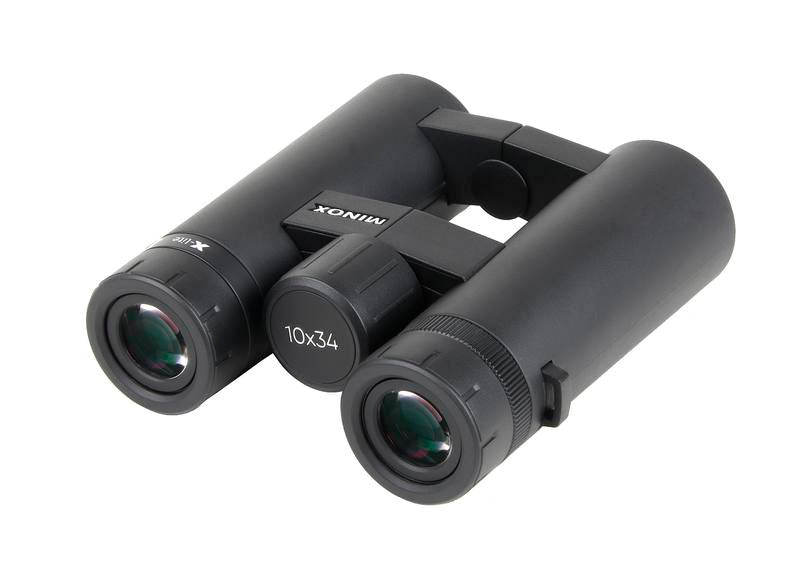 Minox X-Lite 10x34 Binoculars Comfort Bridge Housing