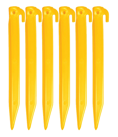 OZtrail - ABS Plastic pegs  {6 pack}