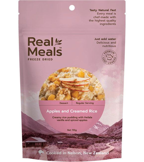 Real Meals - Apples and Creamed Rice 25% Off Promotion