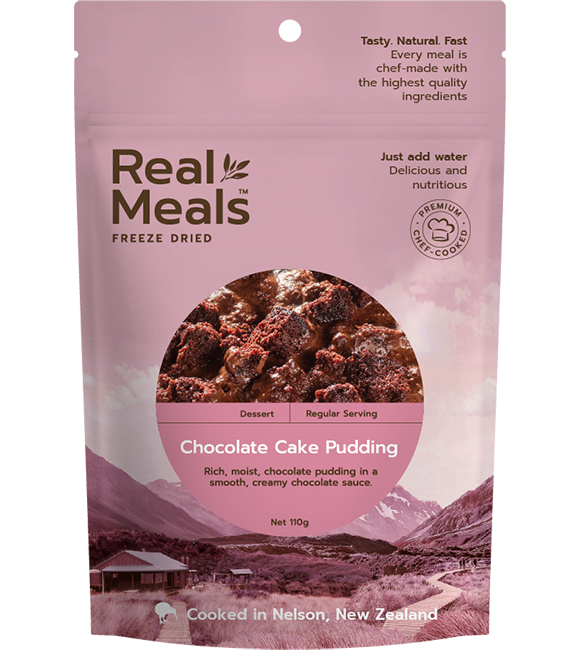 Real Meals - Chocolate Cake Pudding 25% Off Promotion