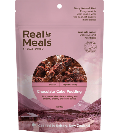 Real Meals - Chocolate Cake Pudding 25% Off Promotion