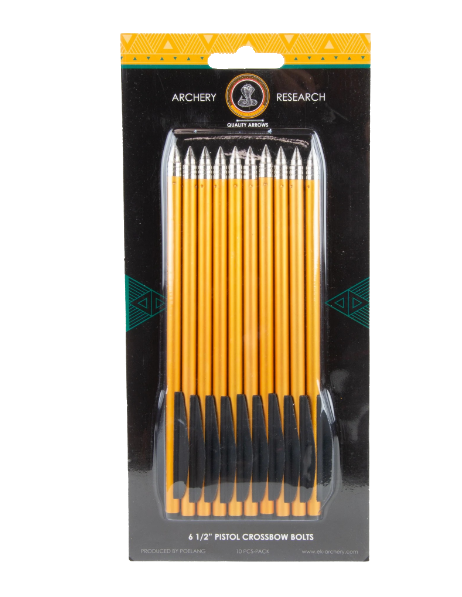 Ek Archery Research -  Crossbow Bolts Alloy 6.5" - 10 Pack