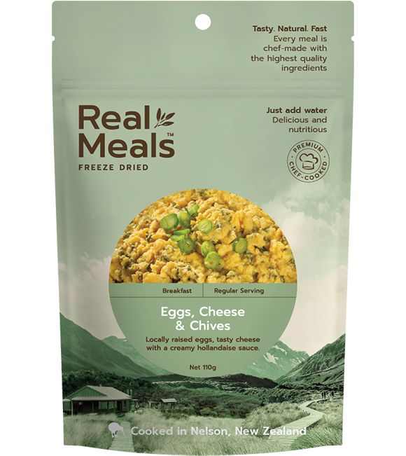 Real Meals - Eggs, Cheese & Chives 25% Off Promotion