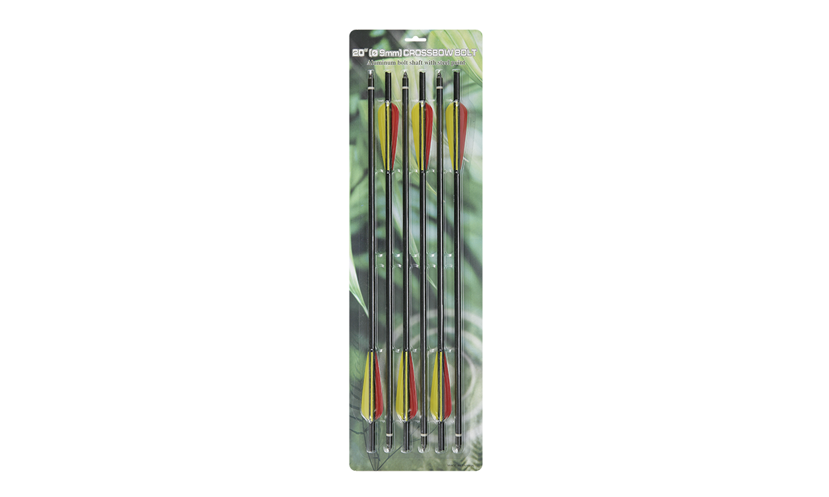 Man Kung -  Aluminum Cross Bow Bolts 20" {6PK}