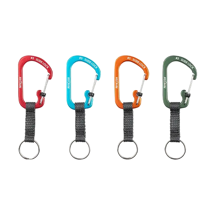 NITE IZE - SlideLock Keyring (Aluminium)