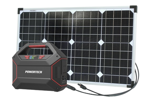 PowerTech - Portable Power Centre & Solar Panel