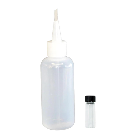 Gold Sniffer Bottle  & 4ml Glass Vial