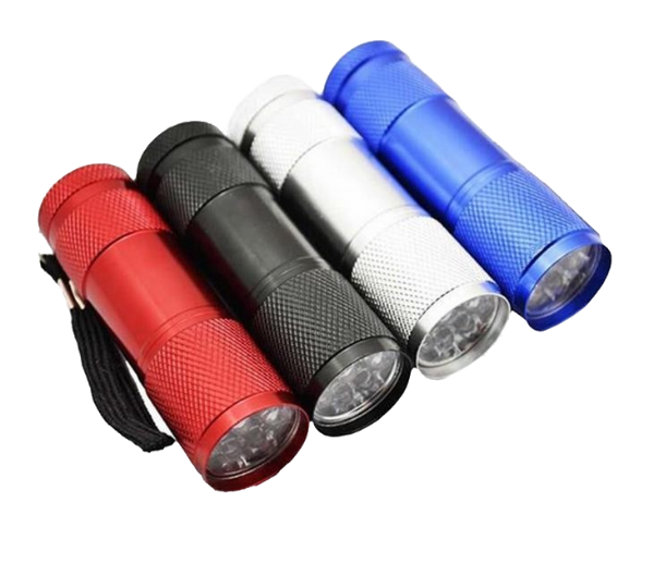 Allied - 9 Led Mini Torch Takes 3x AAA Batteries