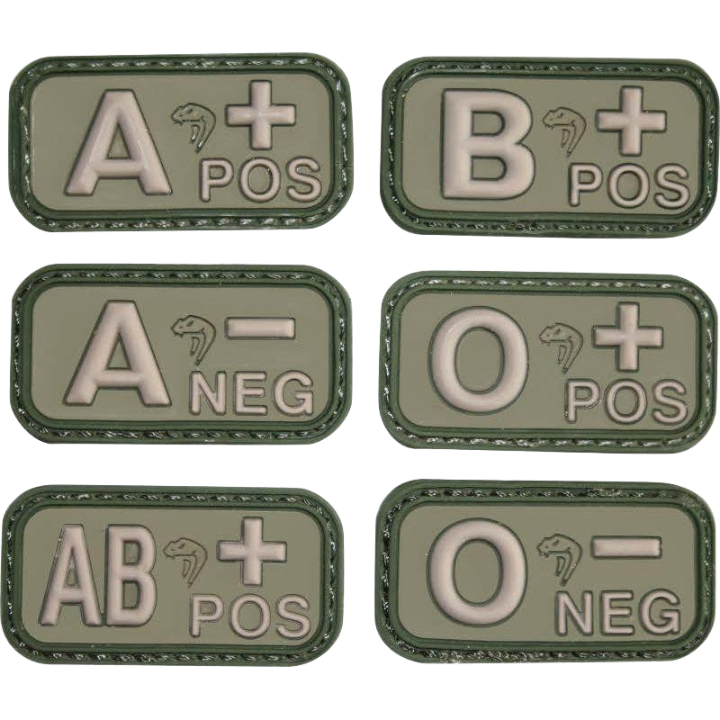 Viper Tactical - Blood Group Patches